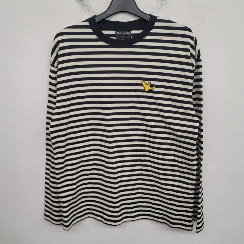 [BUNJANG] Mark Gonzales Stripe Long Sleeve T-Shirt / [100/L] 마크곤잘레스 스트라이프 긴팔티 롱슬리브