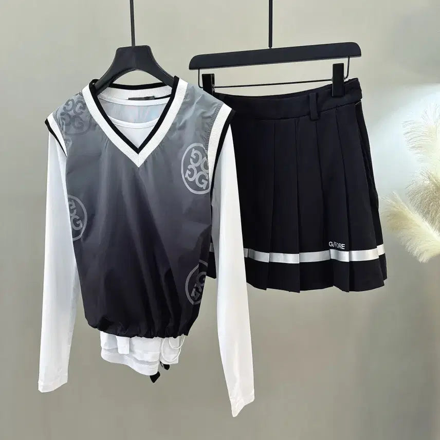 [BUNJANG] G/Fore Women's Pleated Golf Skirt / #지포어 #GFORE#여성골프웨어