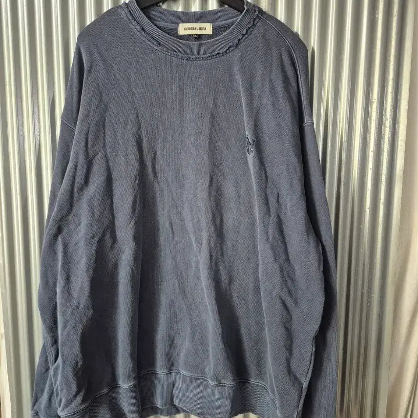 [BUNJANG] General Idea Navy Sweatshirt XL / XL 제너럴 아이디어 맨투맨 네이비
