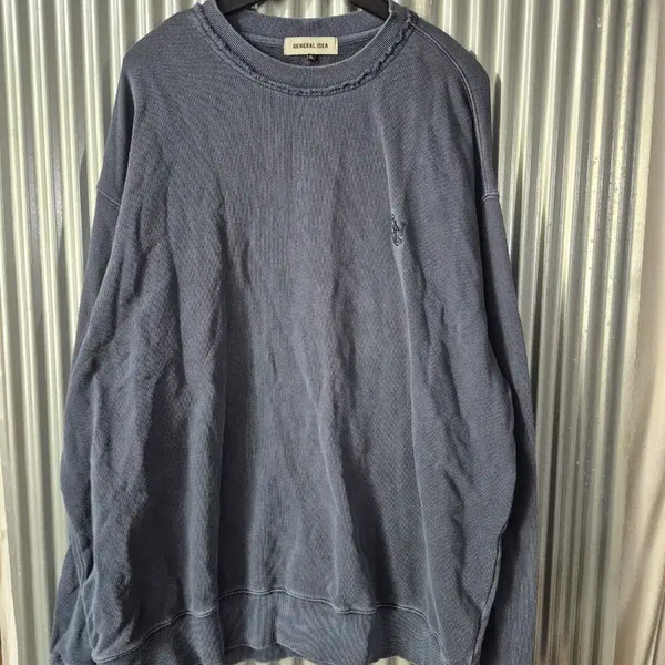 [BUNJANG] General Idea Navy Sweatshirt XL / XL 제너럴 아이디어 맨투맨 네이비