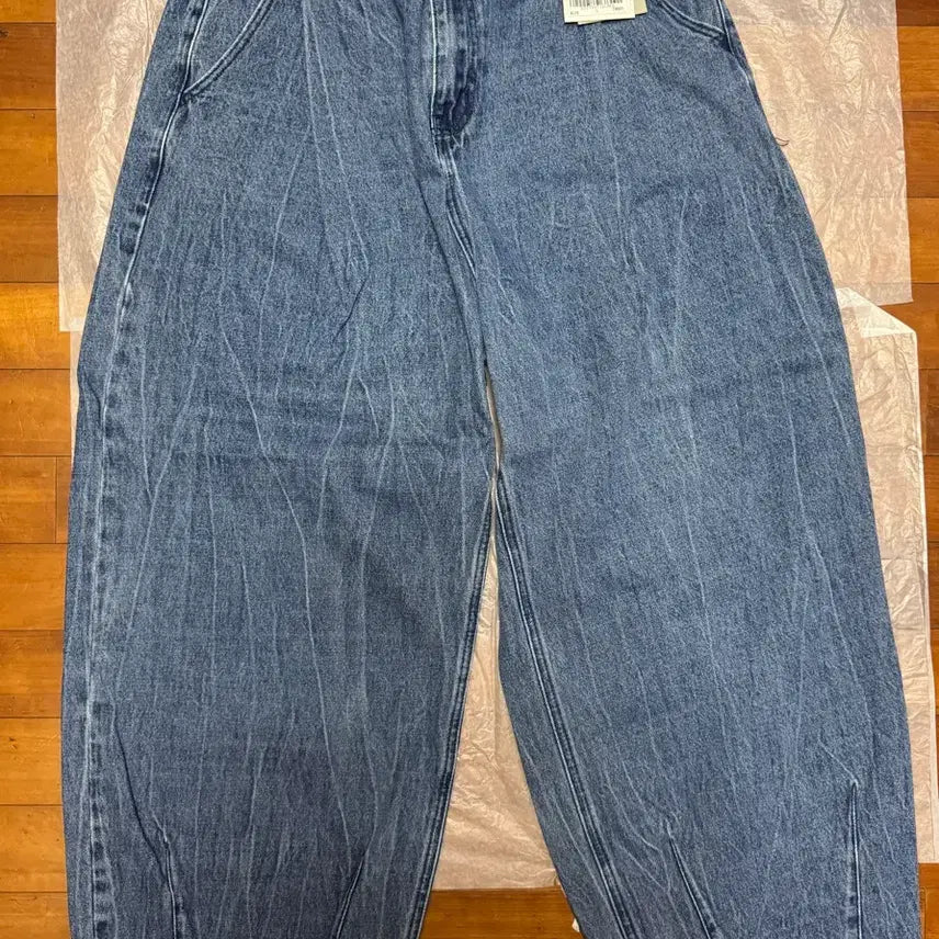 [BUNJANG] XP159 Eliy Crack Denim Pants L / XP159 일라이 크랙 데님 팬츠 L