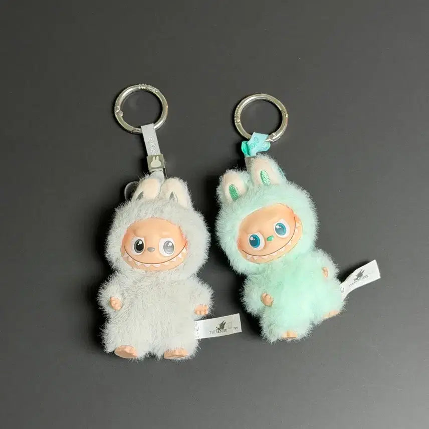 [BUNJANG] Labubu "My Secret Password" Series Keyring Set (2 Types) / 라부부 내 마음속 비밀번호 시리즈 키링 2종 일괄 판매
