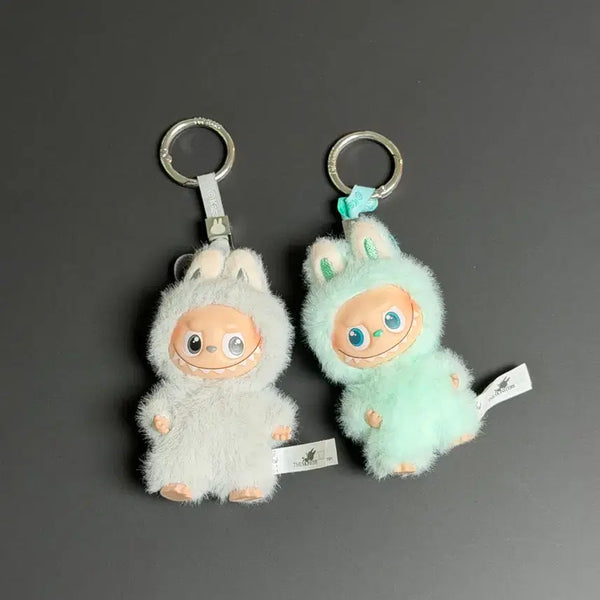 [BUNJANG] Labubu "My Secret Password" Series Keyring Set (2 Types) / 라부부 내 마음속 비밀번호 시리즈 키링 2종 일괄 판매