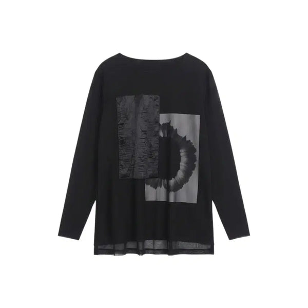 [BUNJANG] Sang Bong Round Neck Blouse / 여성55/ 이상봉 라운드넥 블라우스BK 20-21