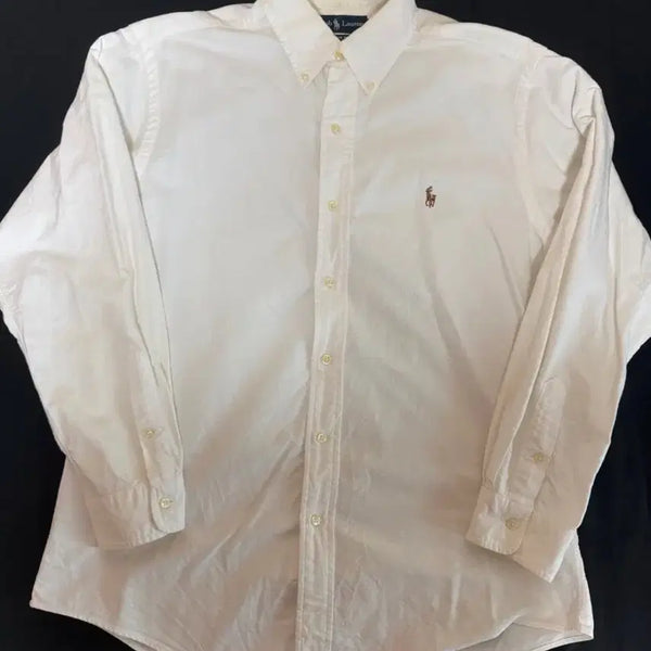 [BUNJANG] Polo Ralph Lauren White Shirt L / 폴로 랄프로렌 셔츠 화이트 (L)