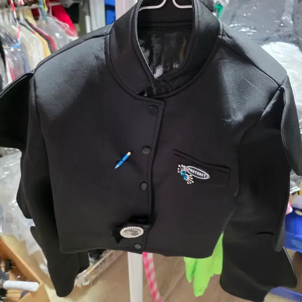 [BUNJANG] Freedrit Crop Jacket Black / 프리터릿 크롭 자켓 블랙