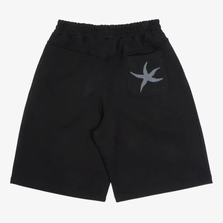[BUNJANG] The Coldest Moment TCM Back Logo Half Sweatpants Black / 더콜디스트모먼트 TCM 백 로고 하프 스웨트 팬츠 블랙 TCM back logo half sweat pants (black)