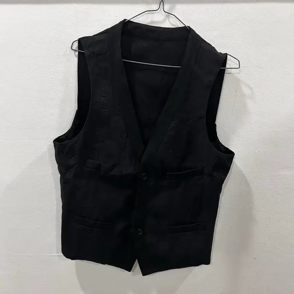 [BUNJANG] Neil Barrett Wool Vest Black / 닐바렛 울 베스트