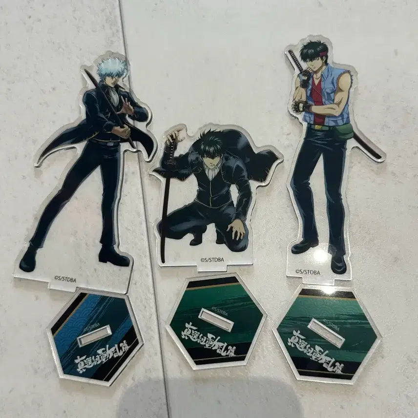 [BUNJANG] Gintama Rando Acryl Standee Bundle Set / 은혼 동란 아크릴 긴토키 1종, 히지카타 2종 일괄