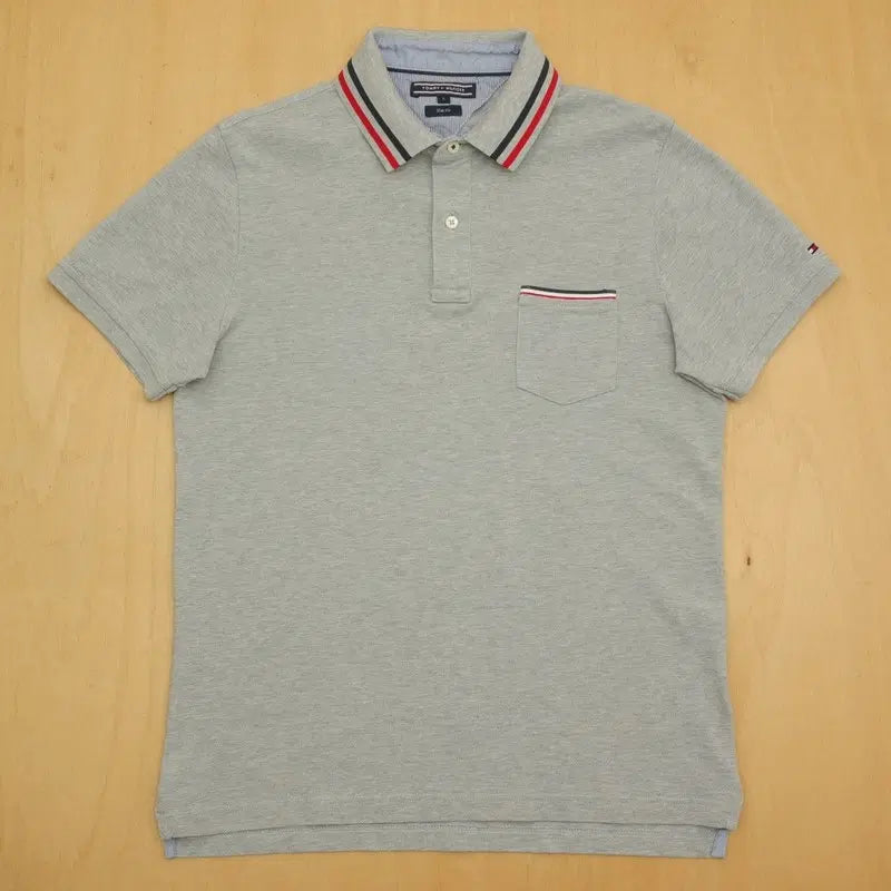 [BUNJANG] Tommy Hilfiger Short Sleeve Polo Shirt / 타미힐피거 반팔 카라티 100 T-2506