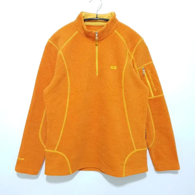 [BUNJANG] K2 Women's Fleece Half-Zip Long Sleeve Top (Size 100) / K2 여성 기모 반집업 긴팔 100