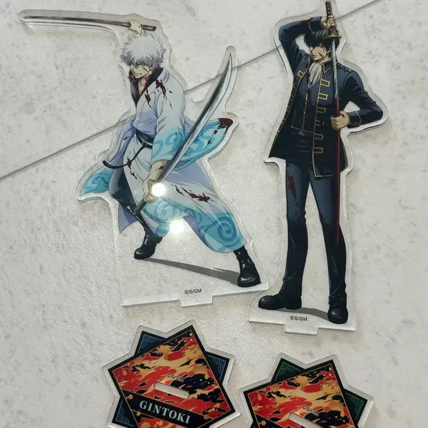 [BUNJANG] Gintama Gintoki & Hijikata Yoshwara Acrylic Stand Bundle Set / 은혼 요시와라 아크릴 긴토키, 히지카타 일괄