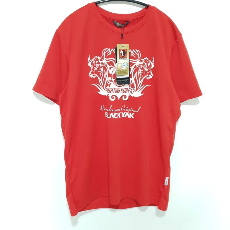 [BUNJANG] Black Yak World Cup Short Sleeve T-Shirt / 블랙야크 월드컵 반팔 105_S2641