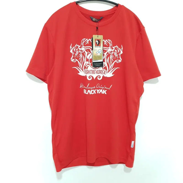 [BUNJANG] Black Yak World Cup Short Sleeve T-Shirt / 블랙야크 월드컵 반팔 105_S2641