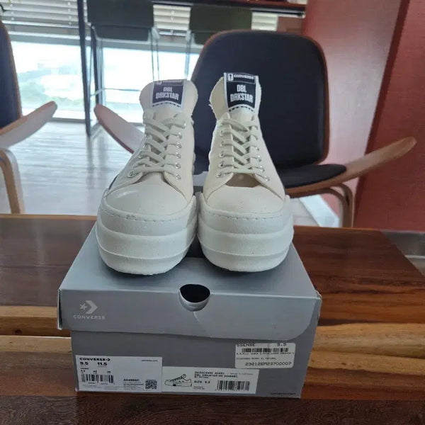 [BUNJANG] Converse x Darkshadow Darkstar Chuck 70 Low White Sneakers / [새상품] 컨버스 x 다크쉐도우 다크스타 척 70 로우 화이트