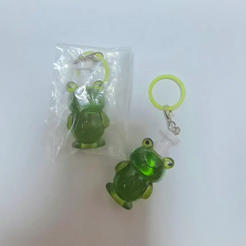 [BUNJANG] Frog Clear Bottle Shampoo Bottle Charm / 샴푸통 모양 메지루시 키링 가챠 개구리 클리어 보틀