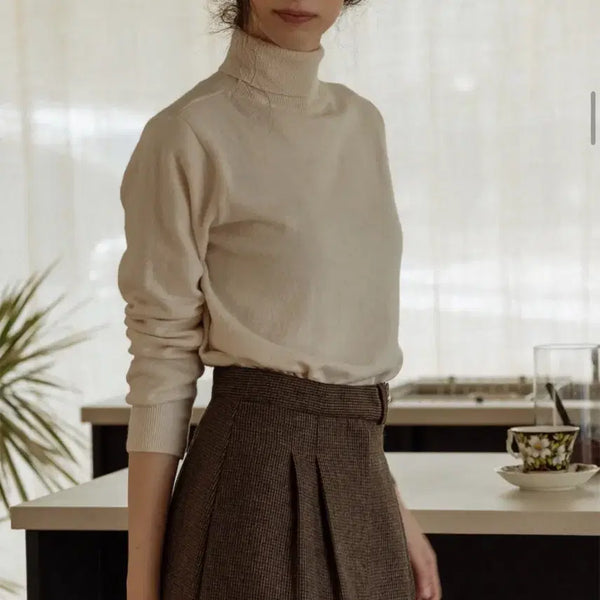 [BUNJANG] Tilldaidi Cashmere Knit Ivory / 비닐포장그대로새것)틸아이다이 캐시미어 니트 아이보리