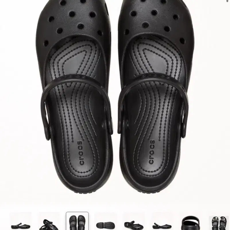 [BUNJANG] Crocs Classic Ballet Black Size 250 / 크록스 클래식 발레 블랙 250 사이즈