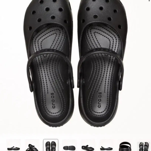 [BUNJANG] Crocs Classic Ballet Black Size 250 / 크록스 클래식 발레 블랙 250 사이즈