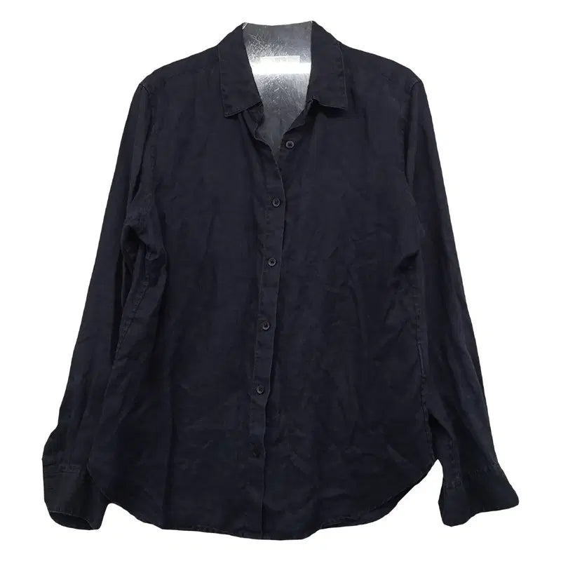 [BUNJANG] Uniqlo Casual Navy Shirt S / 유니클로 캐주얼 네이비 셔츠 S