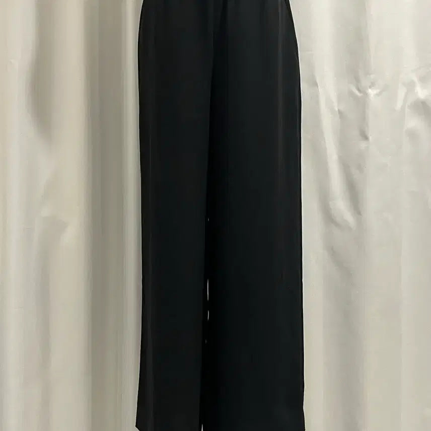 [BUNJANG] SYSTEM 2024 Black Wide Pants / SYSTEM 시스템 24년 블랙 와이드 팬츠 64-94