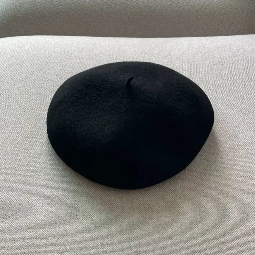 [BUNJANG] 100% Wool Beret Winter Hat / 울 100% 베레모 겨울모자