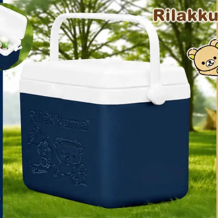 [BUNJANG] Rilakkuma Navy Icebox Cooler (Sealed, Authentic) / 미개봉.정품) 네이비 리락쿠마 아이스박스 쿨러 (예약)