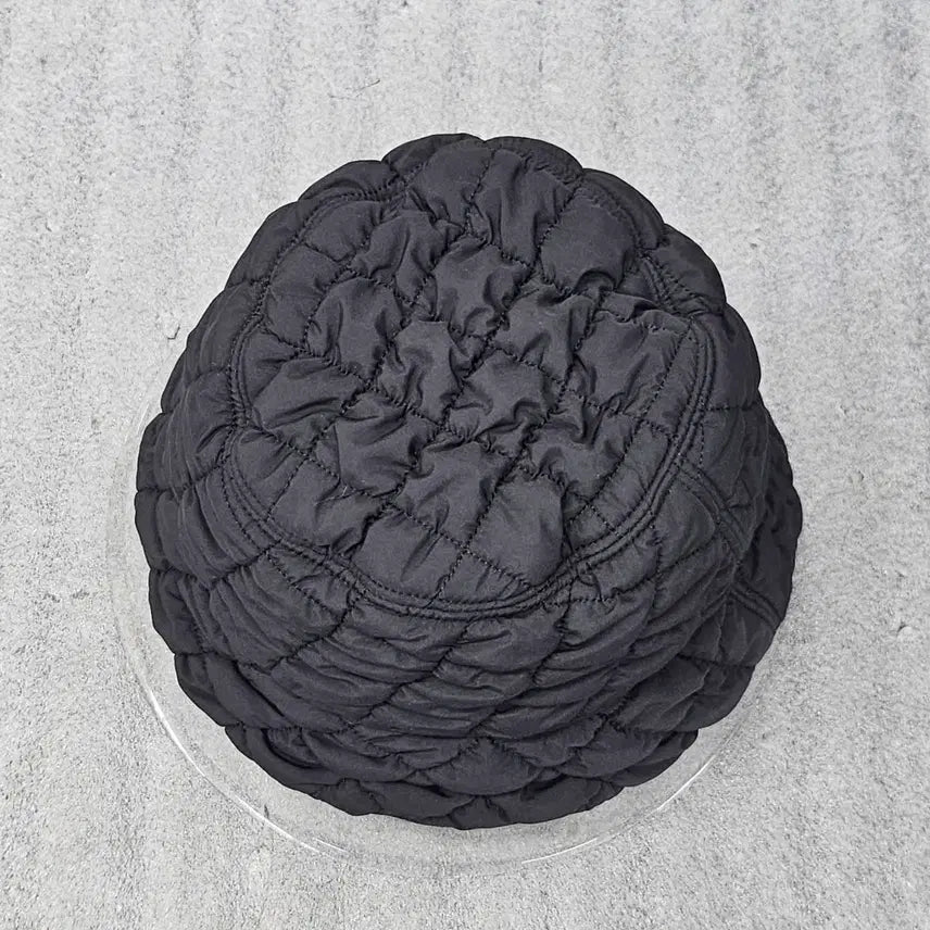 [BUNJANG] COS Quilted Padded Bucket Hat Black 52-54cm / COS 정품 퀼팅 패딩 버킷햇 블랙 52-54cm