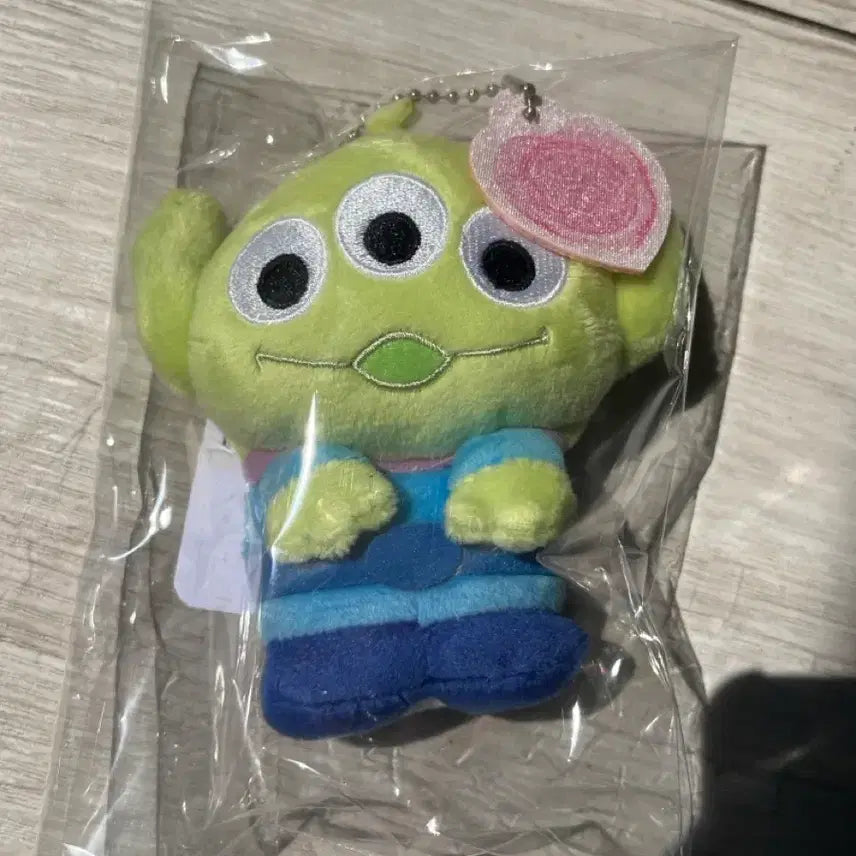 [BUNJANG] Toy Story Alien Plush Keychain New / 토이스토리 알린 인형 키링 새상품
