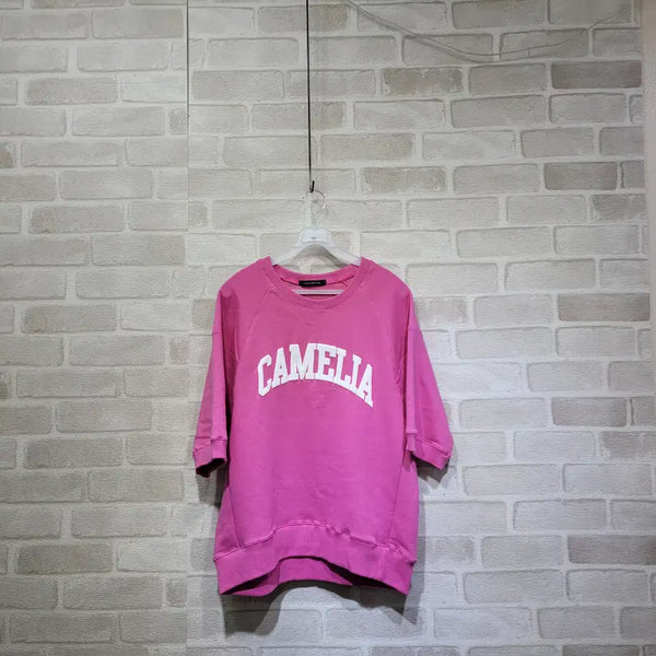 [BUNJANG] Freisize Short-Sleeved Sweatshirt F / ㅎ1004 반팔 맨투맨 F