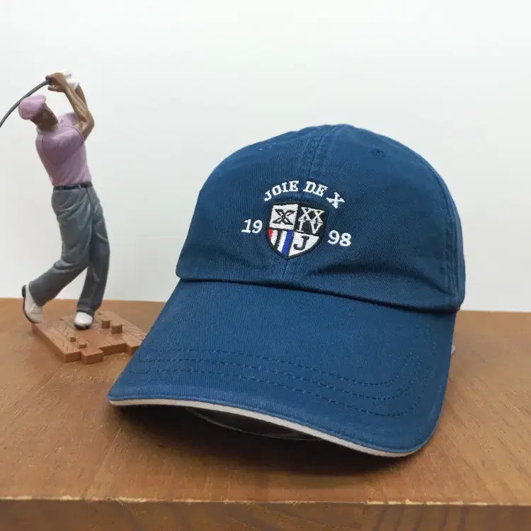 [BUNJANG] JDX Casual Golfwear Baseball Cap Navy / JDX 스포츠 캐주얼 골프웨어 야구 모자 볼캡 네이비