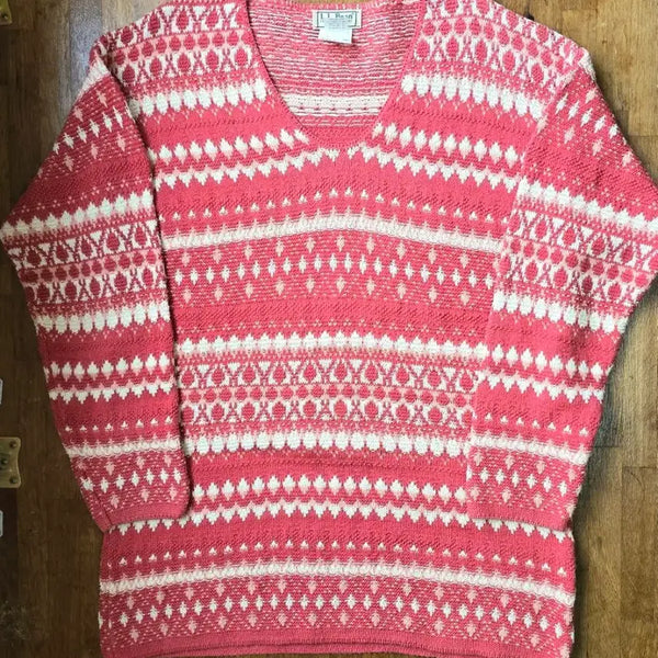[BUNJANG] L.L.Bean Women's Knit Made In USA / L.L.Bean 엘엘빈 여성 니트 Made In USA