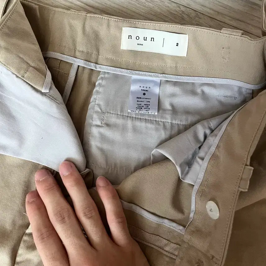 [BUNJANG] NOUN Straight Chino Pants Size 2 / 노운 스트레이트 치노팬츠 2