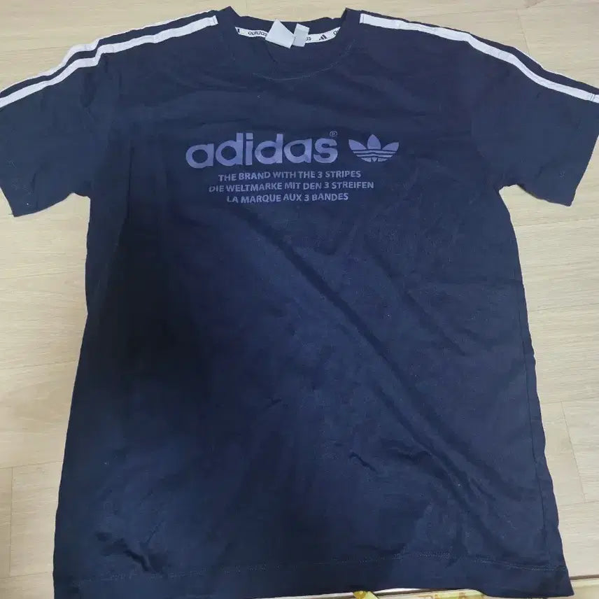 [BUNJANG] Adidas Short Sleeve T-Shirt Navy / 아디다스 반팔 티셔츠 네이비