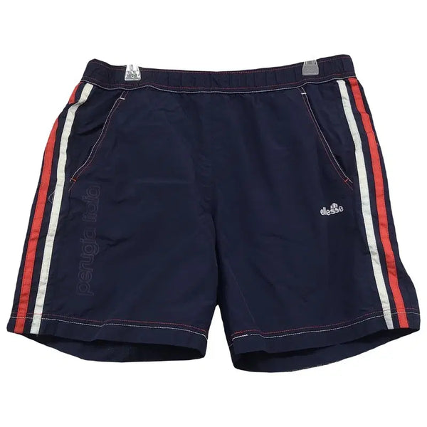[BUNJANG] Ellesse Logo Navy Shorts M / 엘레쎄 로고 네이비 반바지 M