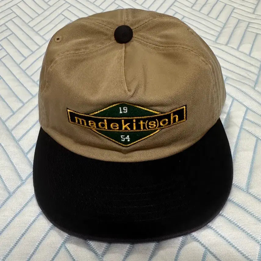 [BUNJANG] Churchillromper Khaki Cotton Baseball Cap / 처칠롬퍼 모자 볼캡