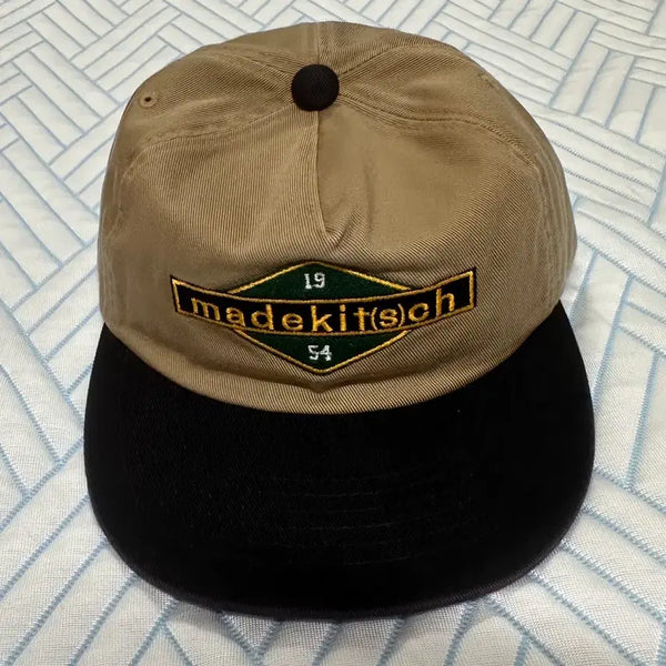 [BUNJANG] Churchillromper Khaki Cotton Baseball Cap / 처칠롬퍼 모자 볼캡