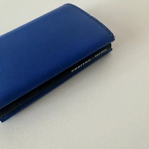 [BUNJANG] Freitag x Secret Grid All Blue Card Holder / 프라이탁 X 시크리드 올블루