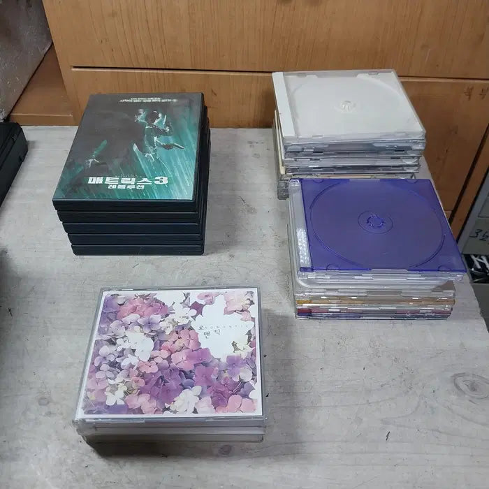 [BUNJANG] PS2, DVD, CD Jewel & Slim Cases Bundle (28 pcs) / PS2/DVD 케이스, CD 쥬얼 케이스, 슬림 케이스 일괄