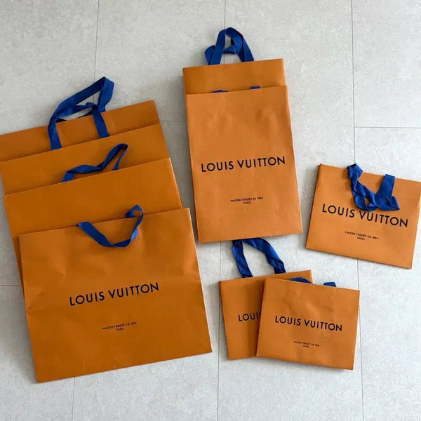 [BUNJANG] Louis Vuitton Shopping Bags Bundle Set / 루이비통 쇼핑백 일괄
