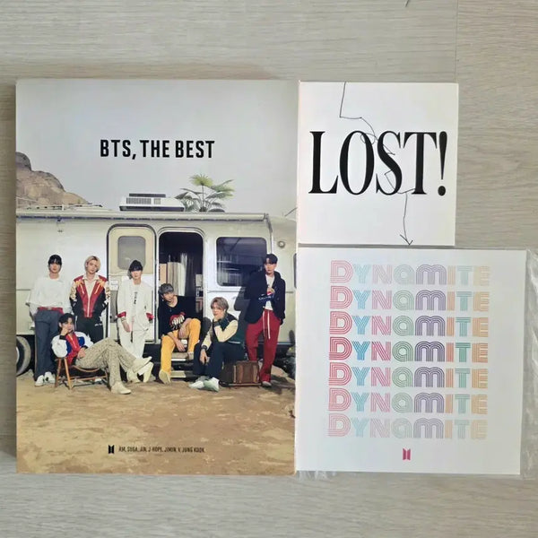 [BUNJANG] BTS Japan The Best + Dynamite LP + RM LOST CD Bundle Set / BTS 일본 The Best + Dynomite LP + RM LOST CD