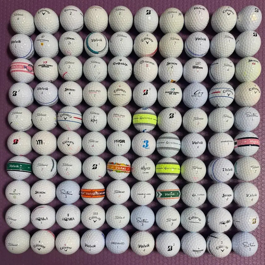 [BUNJANG] Used Golf Balls (100 pcs) / 로스트볼 100개
