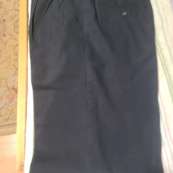 [BUNJANG] Men's Cotton Pants Classic Fit Black / 남성 면바지 다이슨 90(34)