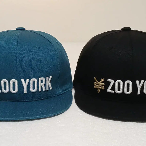 [BUNJANG] ZOO YORK Snapback Hat (Set of 2) / (56~58) 쥬욕 ZOO YORK 스냅백 2종