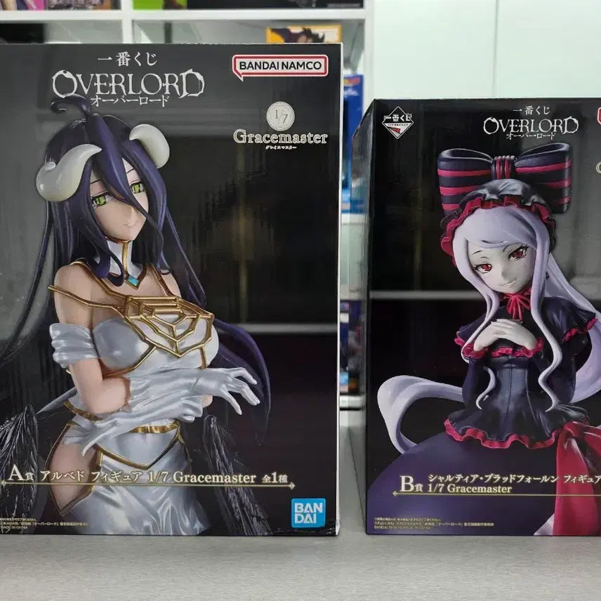 [BUNJANG] Overlord Ichiban Kuji Figure Set A & B 1/7 Gracemaster Bundle / 미개봉 오버로드 제일복권 피규어 A상, B상 세트 1/7 Gracemaster 일괄
