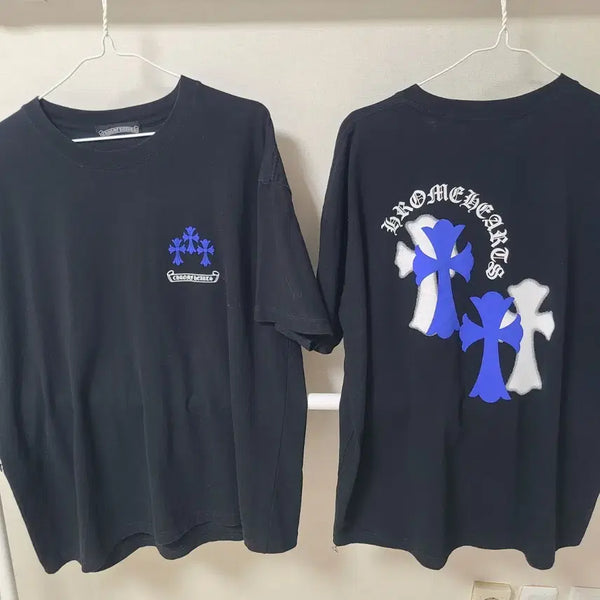 [BUNJANG] Chrome Hearts Short Sleeve T-Shirt Black / 크롬하츠 반팔 티셔츠 블랙새상품