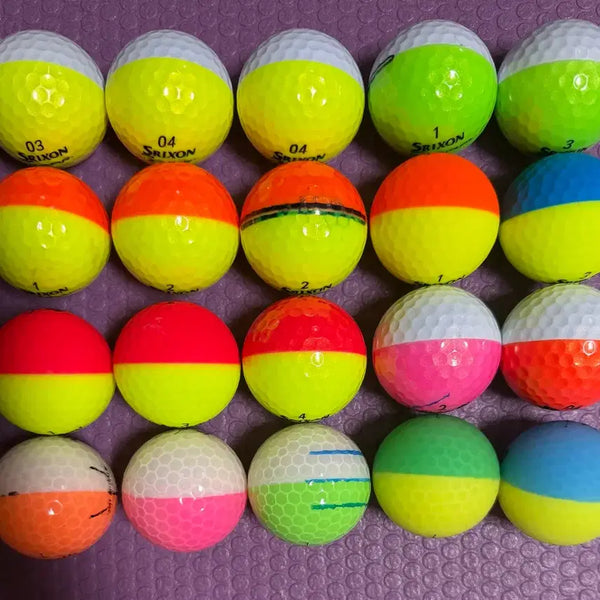 [BUNJANG] Used Golf Balls (Srixon & Volvik) - 20 Pack / 반반골프공(로스트볼)20개