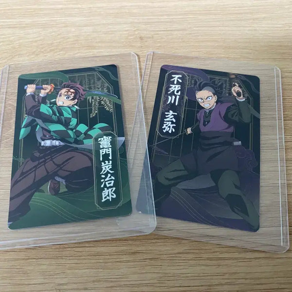 [BUNJANG] Demon Slayer Tanjiro & Genya Photocard Bundle Set / 귀멸의 칼날 홍대 팝업 포토카드 일괄