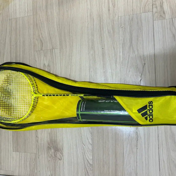 [BUNJANG] Adidas Spieler Pro Badminton Racket Set - Yellow / 아디다스 배드민턴 라켓 세트 옐로우