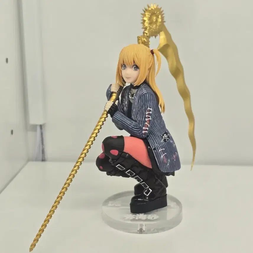 [BUNJANG] DMM Kuji Death Note A Prize Misa Amane Figure / DMM 쿠지 데스노트 A상 아마네 미사 피규어 (아크릴 블럭,발판 포함)